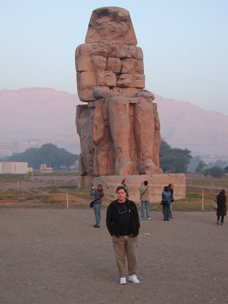 Colosos de Memnon. Egipto 2006